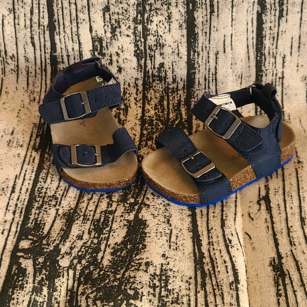 New carters sandals. Blue